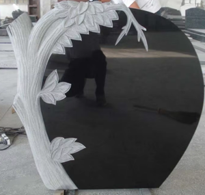 Best Price Tombstone Monument Granite Polished Grinding <b>Memorial</b> Headstone European Style - Product Image 6
