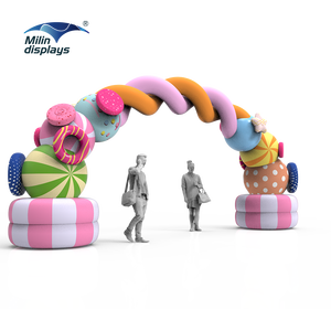 Arco Inflable Navideño de Tela Oxford, Impermeable, Resistente al Sol, Portátil, para Fiestas, Estudios, Centros de Operaciones, Hoteles - Product Image 2