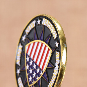Moneda Conmemorativa de Metal Personalizada, Insignia de Aleación de Zinc Esmaltada, Regalo Coleccionable con Estuche Transparente - Product Image 4