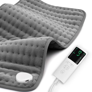 Coussin chauffant électrique 12''x24'', compresse chaude, enveloppement abdominal, équipement thermique pour soulager les douleurs au dos, au cou et aux épaules - Product Image 1