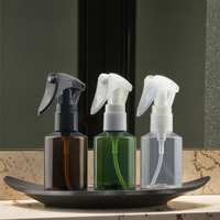 Flacon pulvérisateur de voyage de 50 ml, flacon vide avec pompe manuelle, tête de pulvérisation pour toner, parfum, sérigraphie, finition mate, soins personnels
