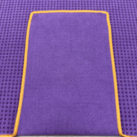 Serviette de Pilates personnalisée épaisse, antidérapante, légère et pliable, en microfibre absorbante pour équipement de fitness et de gym