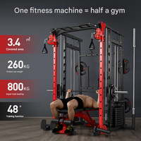 Machine Smith Commerciale de Haute Qualité, Rack à Squat, Cage de Musculation, Équipement de Gymnastique Professionnel, Machine d'Entraînement de Force - Vente en Gros