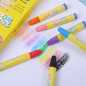 Pastelli a Olio per Bambini, Bastoncini Colorati per <span class=keywords><strong>Disegno</strong></span> Artistico, Pastelli Multicolore 12 Colori 24 Colori, Vendita all'Ingrosso - Product Image 4