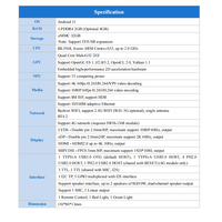 Motherboard Digital Signage T3568-X Langsung dari Pabrik, RK3568 Android 4-core ARM Cortex-A55 Motherboard PC