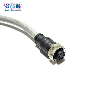 Sensor kabel Mini 7/8 Zoll Double Ended Cordsets Stecker Buchse 5-poliges Verlängerung kabel für die Strom versorgung - Product Image 2