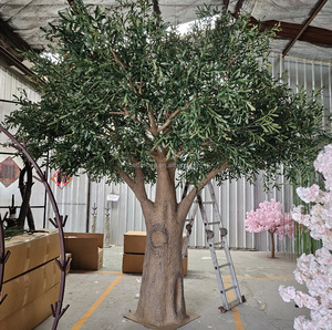 공장 직접 판매 시뮬레이션 트리 제조업체 현실적인 시뮬레이션 트리 고급스러운 스타일 거대한 4M 인공 올리브 트리 - Product Image 3