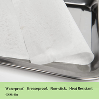 Papier sulfurisé en rouleau pour four, double face, enduit de silicone, antiadhésif, résistant à la chaleur, qualité alimentaire, 5 cm x 30 cm, pour cuisine et pâtisserie, vente en gros