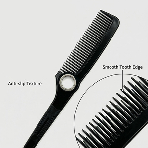 Peigne à dents fines en forme de queue de souris pour coiffure professionnelle, tressage, sectionnement et coiffage des <span class=keywords><strong>cheveux</strong></span> <span class=keywords><strong>bouclés</strong></span> pour hommes et femmes, résistant à la chaleur - Product Image 3