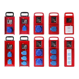 3 Outlet Metal Power Strip Box 15 Hole with Surge Protector and Leakage Protection for Workshop , Portable <b>socket</b> box - Product Image 4