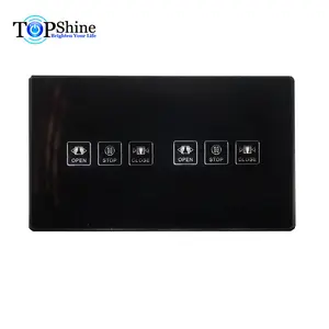 Topshine — rideau tactile intelligent connecté, 15 w, type 147, Wi-Fi, avec 5 à 8 gangs, compatible Alexa et Google home