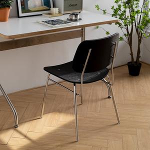 Dining Chair Solid Wood <b>Walnut</b> Color Stable Design For Home Living Room And Dining <b>Table</b> Use - Product Image 2