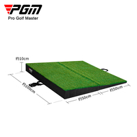 Simulateur d'entraînement au swing de golf PGM DJD041, tapis d'entraînement pour la pratique sur pente