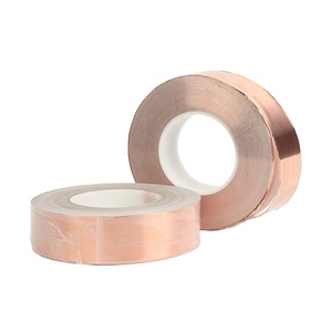 Băng Keo Lá Đồng Dẫn Điện 0.05Mm Để Che Chắn <span class=keywords><strong>EMI</strong></span> RF, Mạch Giấy, Nối Đất, Sửa Chữa Điện Dải Băng Lá Đồng - Product Image 4