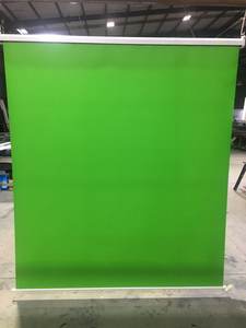 Panneau de clé à fermeture automatique, écran <span class=keywords><strong>vert</strong></span> rétractable, extensible, Auto-verrouillage avec Chroma, tissu <span class=keywords><strong>vert</strong></span> résistant aux rides, 50x1.8x2M - Product Image 3