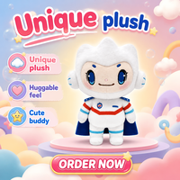 Peluche Mascotte Astronaute Personnalisée OEM ODM Brodé pour Musée de l'Aérospatiale, Événements Éducatifs et Articles Promotionnels