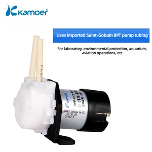 Pompe péristaltique de laboratoire <span class=keywords><strong>Kamoer</strong></span> 12V/24V, auto-amorçante, résistante à la corrosion, pompe de circulation d'eau à débit réglable avec tête de pompe - Product Image 1