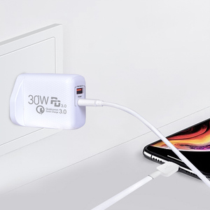 Qc3.0 Gan Sạc Gan Công Nghệ <span class=keywords><strong>2</strong></span> Chất Lượng Cao Xách Tay Cắm USB-C <span class=keywords><strong>Power</strong></span> Adapter Sạc Tường <span class=keywords><strong>Power</strong></span> Adapter Điện Thoại Di Động Sạc - Product Image 5