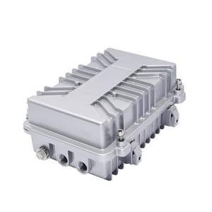 制造商防尘防水铝压铸外壳金属接线盒配带定制孔 - Product Image 2