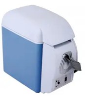 Nevera Portátil para Auto JQ de 7.5L, Compresor de 12/24V CC, Mini Nevera