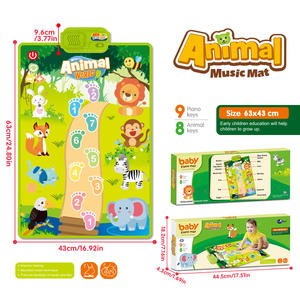 Alfombra Musical de <span class=keywords><strong>Piano</strong></span> con Sonidos y Luces, Material ABS Interactivo, Juguete Educativo Temprano para Bebés y Niños Pequeños - Product Image 4