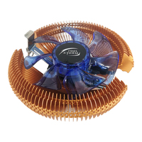 Usine en gros refroidisseur de processeur dissipateur thermique de processeur en aluminium de haute qualité processeur CPU 3 broches 12V refroidissement refroidisseur Stock