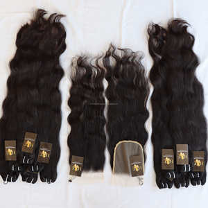 Perruque Lace front wig indienne vierge, cheveux humains, cheveux humains bouclés, 100% vison, avec Lace frontale - Product Image 2