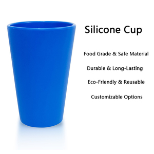 Food Grade Silicone Travel Mug for <b>Kids</b> | Sports Design Large Capacity Soft & Durable Easy to Clean with Screw-On Cap - Product Image 6