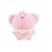 Peluche Ours Rose Rond Personnalisé, Faible MOQ, Jouet en Peluche Doux, Peluches Mignonnes Personnalisables à partir de Votre Design