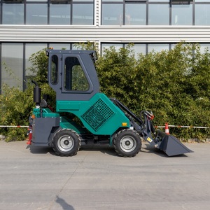 Mini-chargeuse sur pneus diesel Htl28 avec accessoires réversibles pour la construction et l'agriculture - Product Image 2