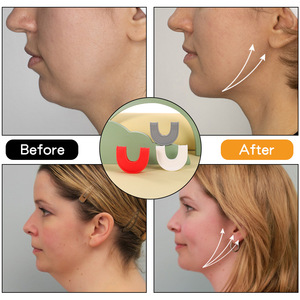 Ginnico ginnico facciale Premium per uomini e donne che stringono, tonificano e rafforzano mento, labbra e zigomi - Product Image 4