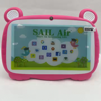 Tablet Anak Murah 7 Inch Sail Air 3300 2G+32GB IPS Kamera Ganda Layar Anti Pecah Sim Wi-Fi Laptop Belajar Anak