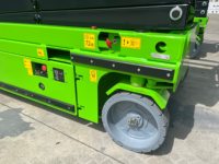 Plateforme de travail en hauteur à ciseaux GTJZ1214, capacité 350 kg, hauteur 11,8 m, batterie 300 Ah, extension 900 mm, matériau ABS, ISO CE