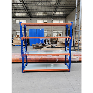 <span class=keywords><strong>Metal</strong></span> Depolama Raf Ünitesi 4 Katlı Toptan Hafif Çelik Tel Raf Ünitesi Renk Özelleştirilebilir Ayarlanabilir Depo Raf Sistemi - Product Image 2