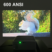 Mini Proyector 4K Económico 600 ANSI con WIFI Portátil 300'' 1080P Cine en Casa Video Proyector 4K