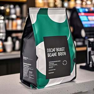 Pochette à gousset latérale personnalisée thermoscellant l'humidité pour emballage alimentaire pour grains de café noix gelée et plus-couleur et Logo personnalisés - Product Image 3