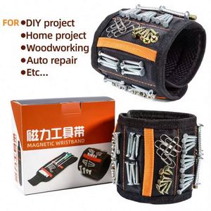 Échantillon gratuit : Aimants de rangement, bracelet magnétique porte-outils pour fixer les vis et les clous - Product Image 4