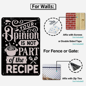 Juego de Letreros Metálicos de Conversión de Medidas de Cocina, Decoración Retro para Pared de Cocina, para Cocinar y Hornear - Product Image 2