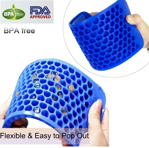 Mini bandejas de silicona para cubitos de hielo, moldes para Chocolate, dulces en forma de corazón, 150 rejillas - Product Image 3
