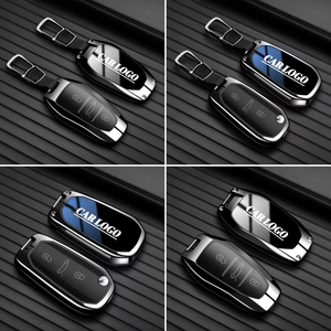 2026 Hot Car Sticker Zinc Alloy High-end Car Key Cover For Citroen C1 C2 C3 C4 C5 C6 VTS Xsara C-Crosser Berlingo Jumpy Key <b>Bag</b> - Product Image 6