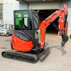 Excavadora Hidráulica Nueva de 2.5 Toneladas con Brazo Largo, Orugas de Goma, Excavadora para Huertos, Repuestos Gratis - Product Image 2