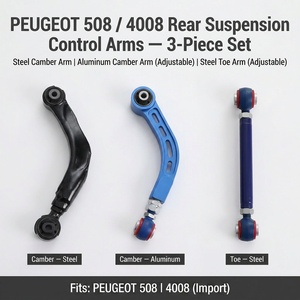 Kit Bracci di Controllo Sospensione Posteriore Regolabili in Acciaio Forgiato con Boccole in Alluminio per <span class=keywords><strong>Peugeot</strong></span> 508 4008 - Importazione Diretta, Vendita all'Ingrosso - Product Image 1