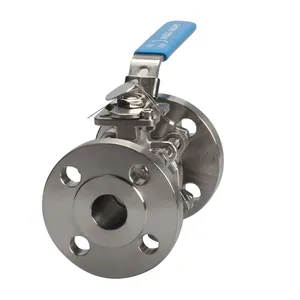 Manufacturer Direct Sale Customized High Pressure Manual Flanged Ball Valve With Handle