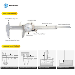 Calibrador Digital de 150 mm, Calibrador Vernier Digital Electrónico de Acero Inoxidable, Calibrador Vernier de Metal - Product Image 5