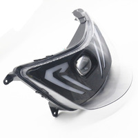 Phare LED pour moto tout-terrain, faisceau haut/bas, feux de jour, montage universel avant, haute qualité, 12-60V, CT100, rétrofit