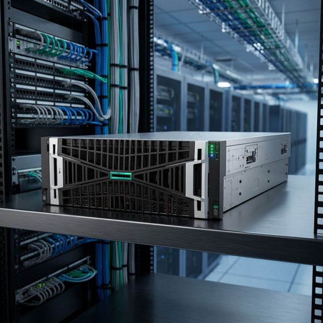 HPE DL380a Gen12 4U Rack Server GPU LLM Distributed Inference Supercomputing 6530P CPU 1TB DDR5 64Gb FC 25Gb High Stock