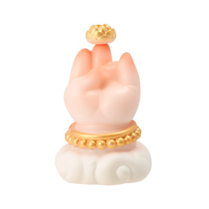 Figurine créative de la main de Bouddha en résine, artisanat zen, décoration de bureau, cadeau pour la maison, sculpture artistique - Product Image 5