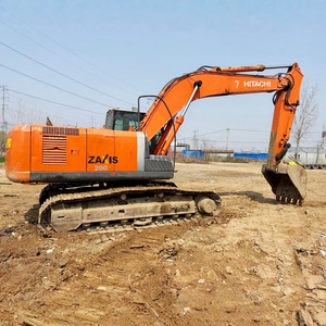 Excavatrice sur chenilles d'occasion HITACHI ZX200-3 de 20 tonnes avec moteur Isuzu et système PLC certifié, à vendre - Product Image 4