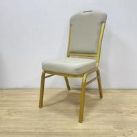 Silla de Conferencia y Banquete con Respaldo Alto y Asa, Cojín de Espuma Gruesa para Reuniones de Negocios, Hoteles y Recepciones Gubernamentales