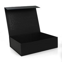 Boîte cadeau rigide de luxe personnalisée avec logo magnétique en relief, recyclable, pour cosmétiques, soins de la peau, emballage en carton pliable